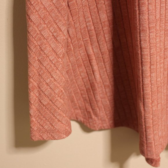 Arizona Jeans Dusty Pink Ribbed Tank Top - Picture 4 of 4